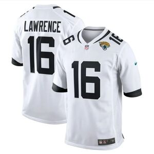 Trevor Lawrence White Jacksonville Jaguars White Game Jersey
